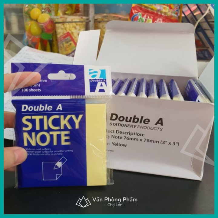 Giấy Note Double A 3x3, Giấy Ghi Chú