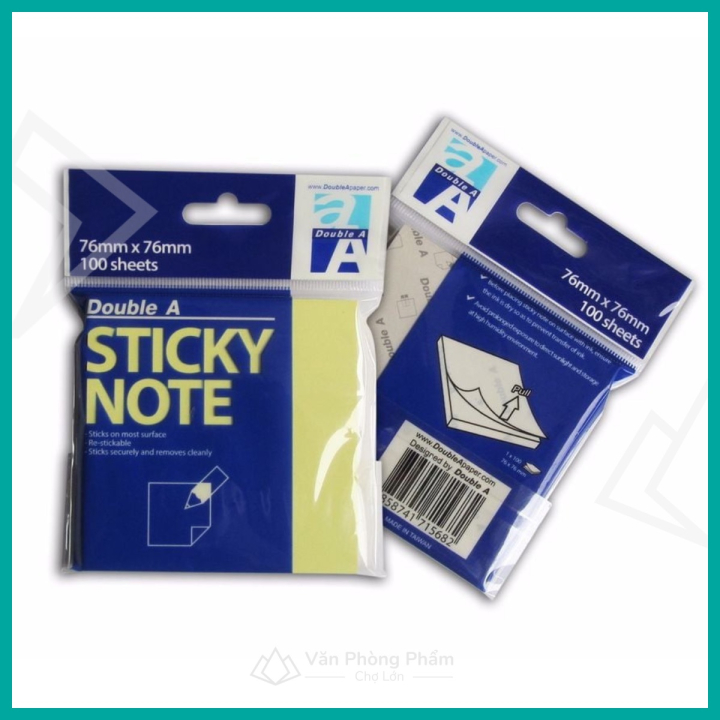 Giấy Note Double A 3x3, Giấy Ghi Chú