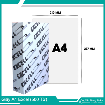 Giấy A4 Excel 70gsm, 80gsm (500 Tờ)