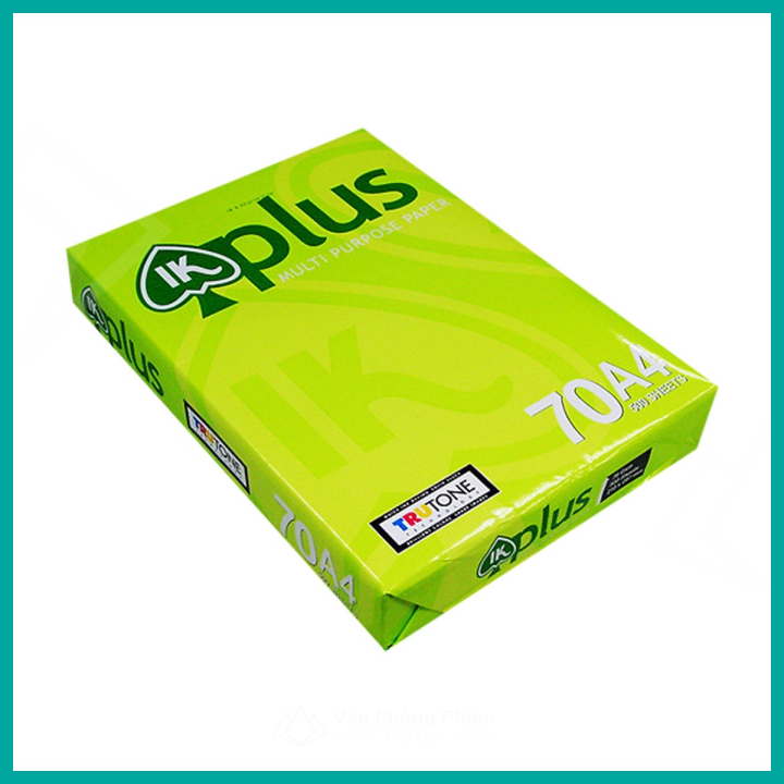 Giấy A4 IK Plus 70gsm, 80gsm (500 tờ)