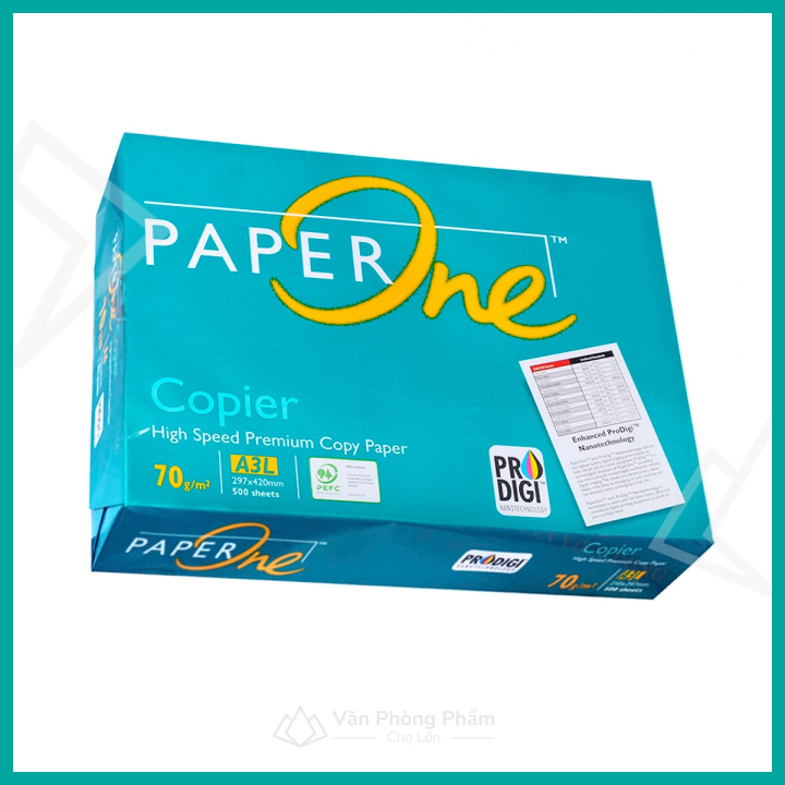 Giấy A3 Paper One 70gsm, 80gsm (500 Tờ)