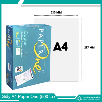 Giấy A4 Paper One 70gsm, 80gsm (500 Tờ)