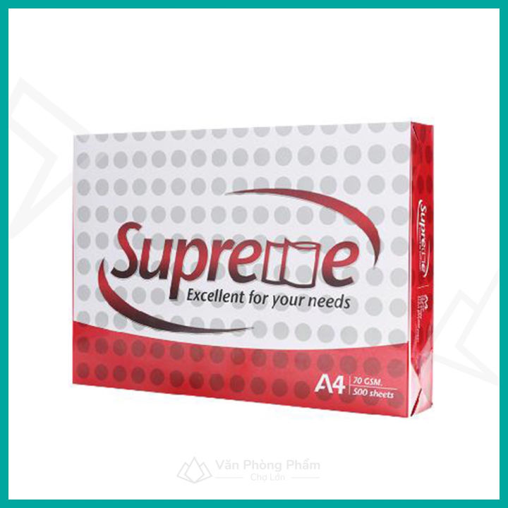 Giấy A4 Supreme 70gsm (500 Tờ)