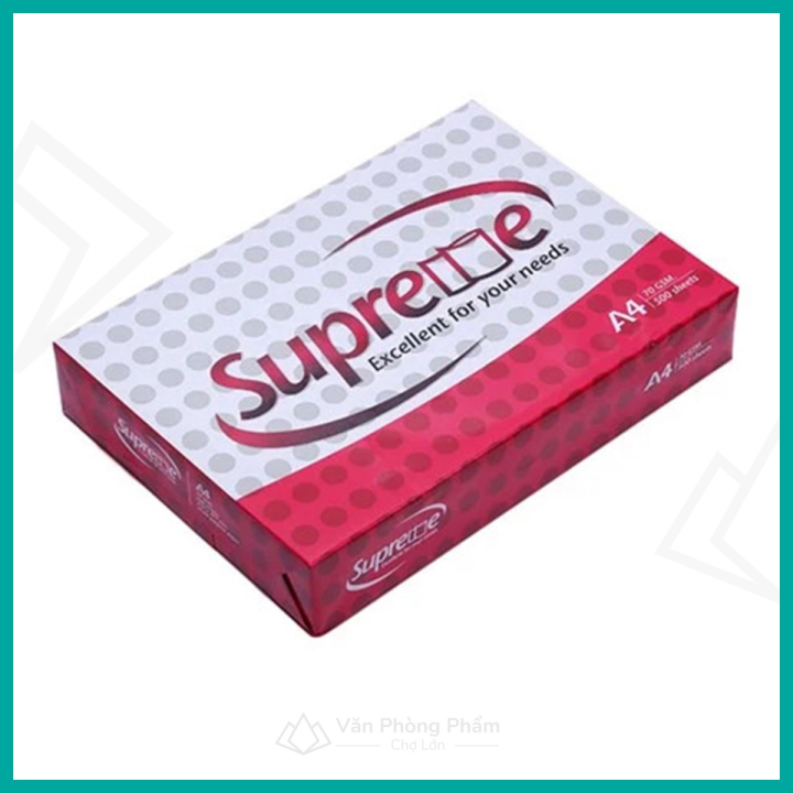 Giấy A4 Supreme 70gsm (500 Tờ)