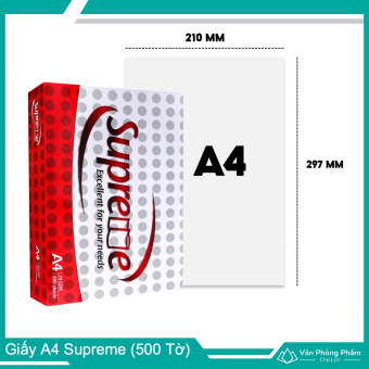 Giấy A4 Supreme 70gsm (500 Tờ)