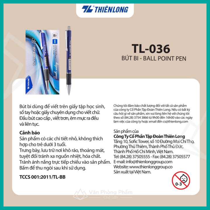 Bút Bi Thiên Long TL-036