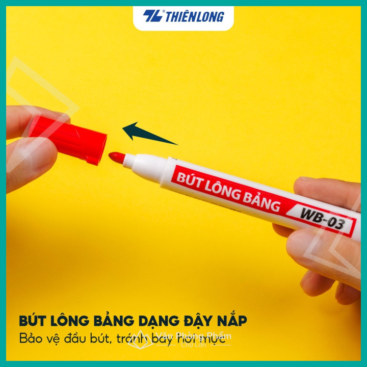 Bút Lông Bảng Thiên Long WB-03 ( Xanh, Đỏ, Đen)