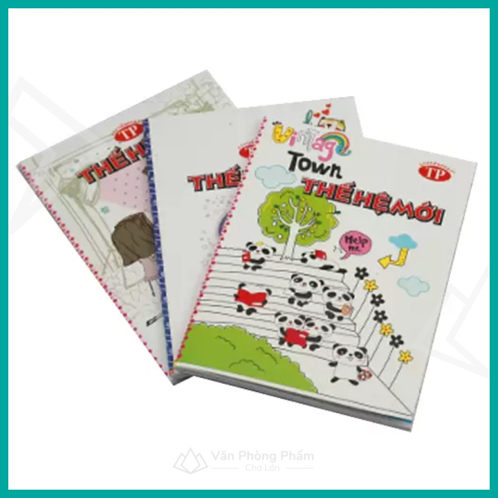 Tập 4 Ô Li, 5 Ô Li 96 Trang Thế Hệ Mới 70 gsm - Tiến Phát