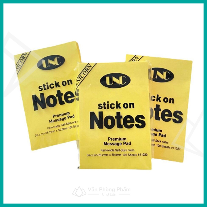 Giấy Note UNC 3x2, Giấy Ghi Chú