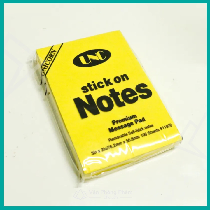 Giấy Note UNC 3x2, Giấy Ghi Chú