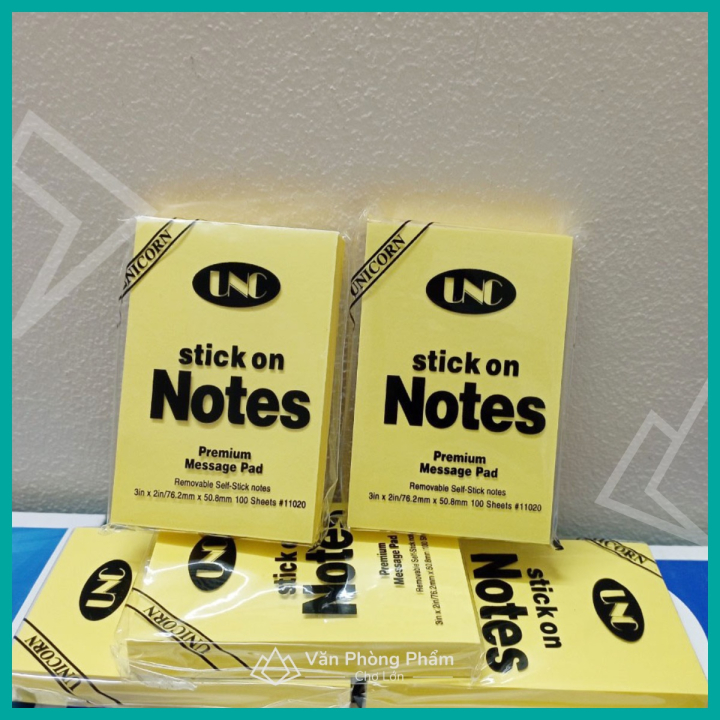 Giấy Note UNC 3x2, Giấy Ghi Chú