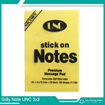 Giấy Note UNC 3x2, Giấy Ghi Chú