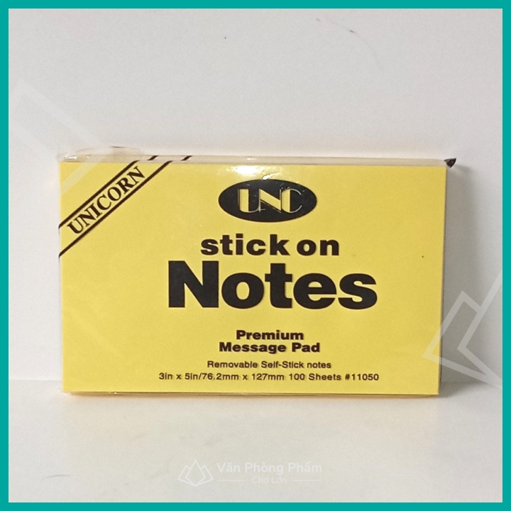 Giấy Note UNC 3x5, Giấy Ghi Chú