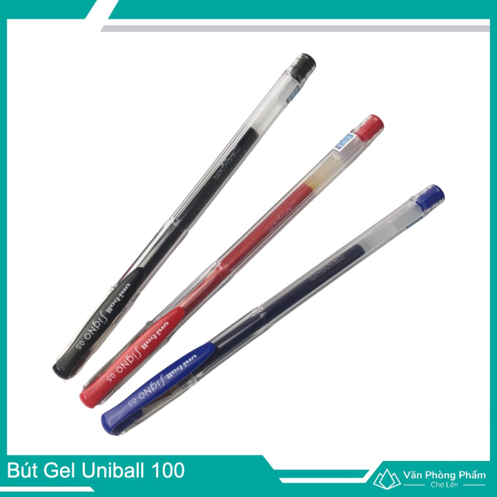 Bút Gel Uniball 100 0.5, 0.7 - loại 1 (UM100)